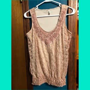 Pastel Pink Dressy Top